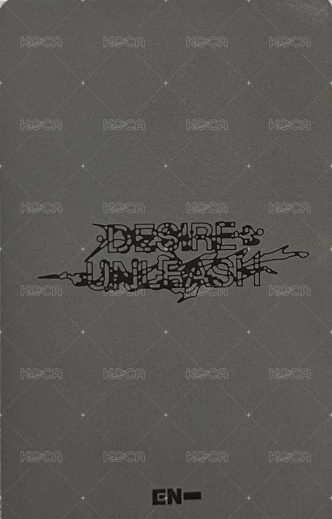 迷六 日咖 pb特典 特典卡  背面