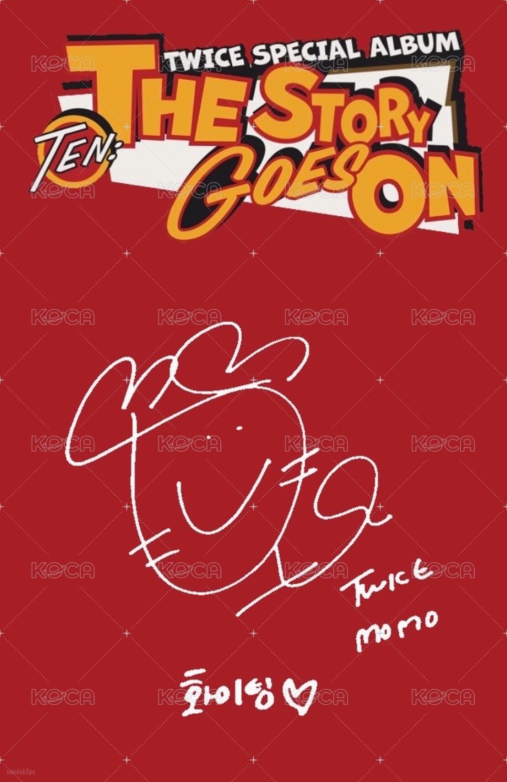 十週年特別專 專輯卡 Cast ver. 背面