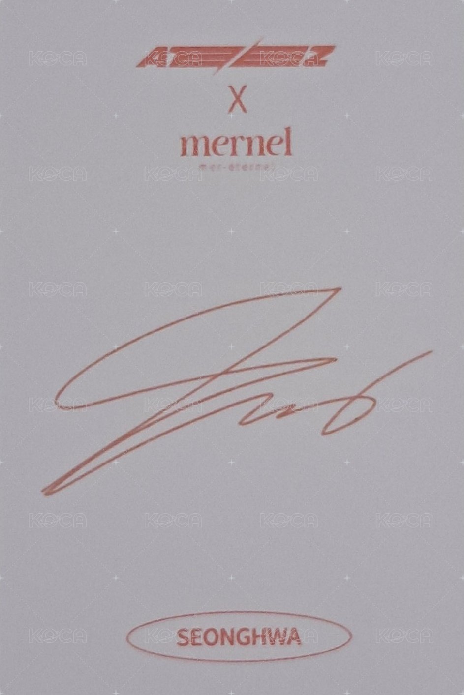 Mernel 2.0 代言卡 B ver. 背面