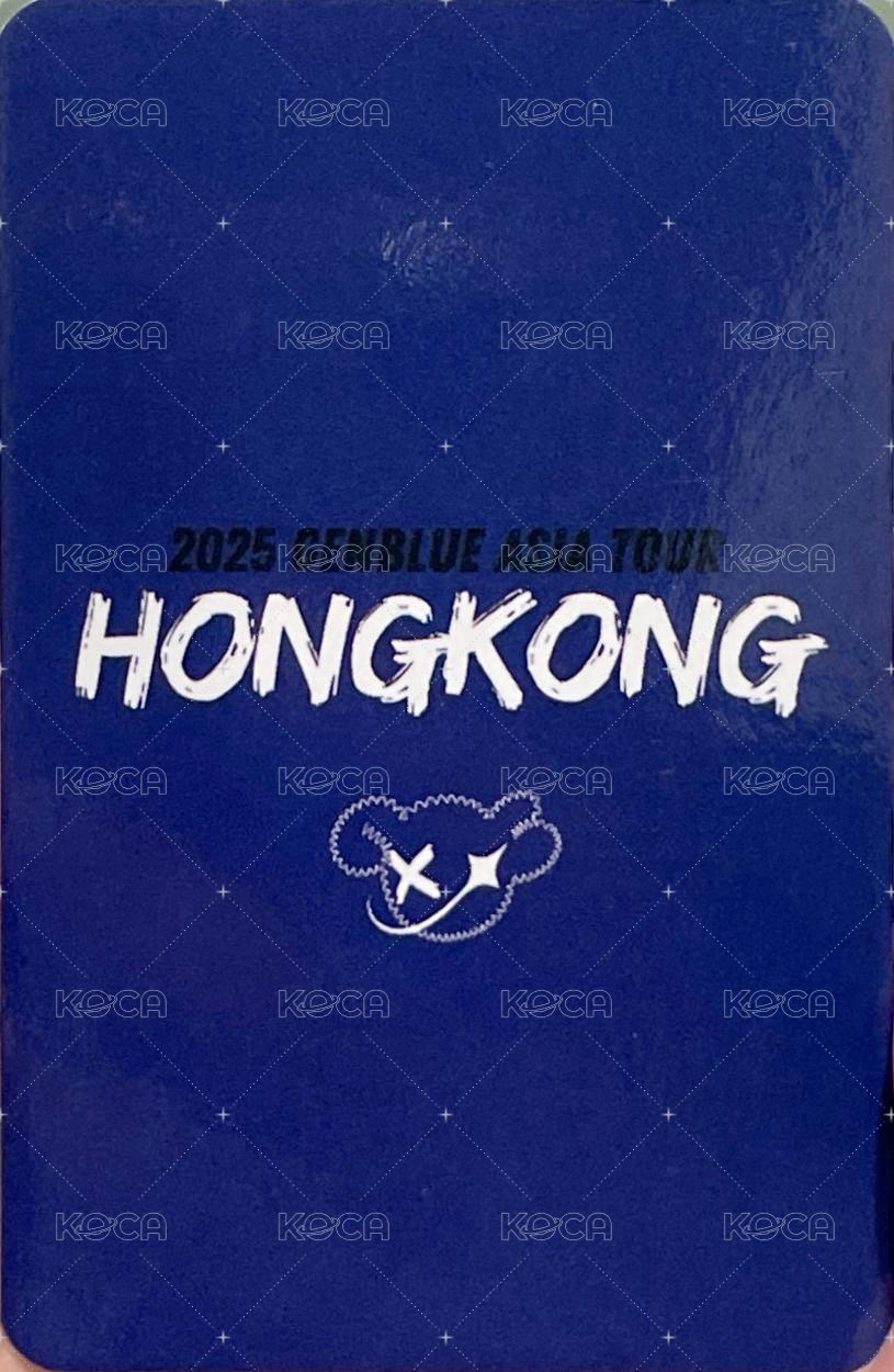 GENBLUE ACT LIKE THAT 亞洲巡迴最終站 任務卡 香港 ver. 背面