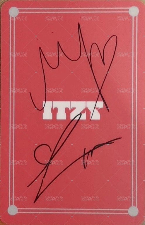 KILL MY DOUBT 專輯卡 單封 雙人卡 背面