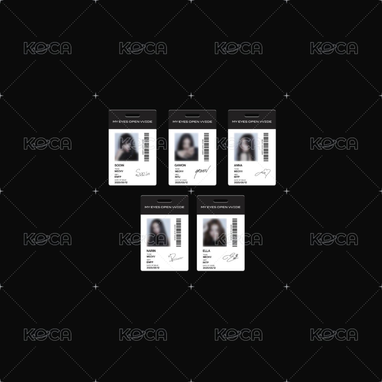 MEOVV EMPLOY ID CARD - 1st EP OFFICIAL MERCH