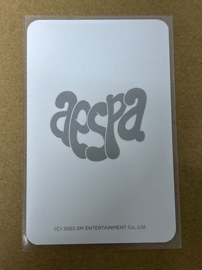 aespa Karina 柚子 ctmi 周邊卡 鏡子柚