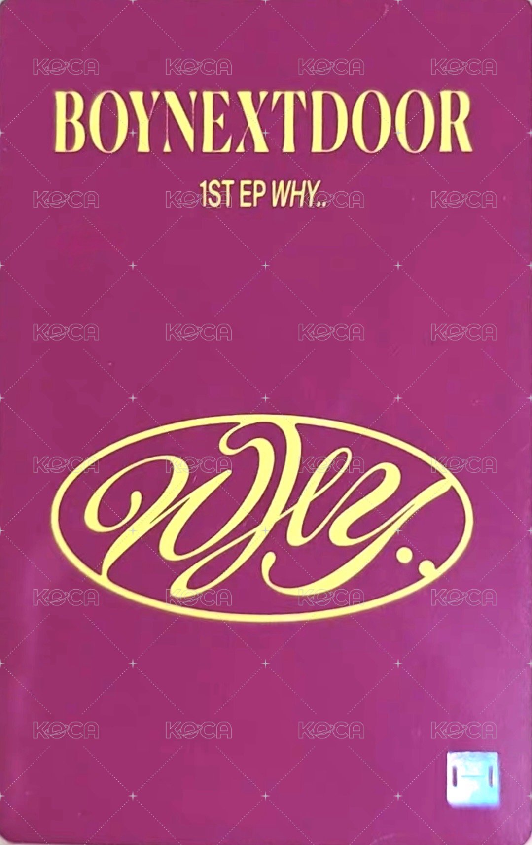 WHY.. pst 2.0 幸運卡 6 背面