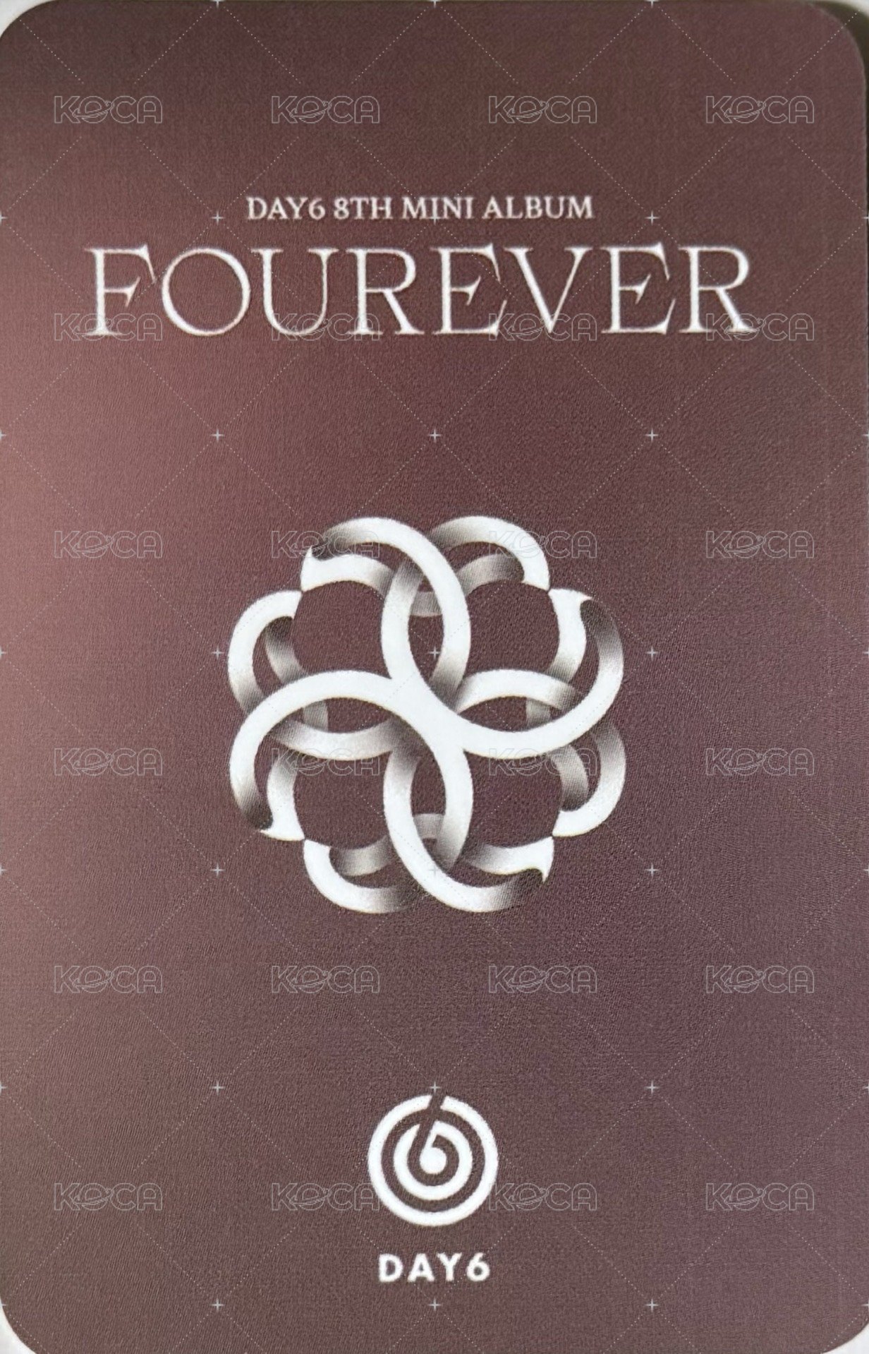 迷八 打歌卡  背面