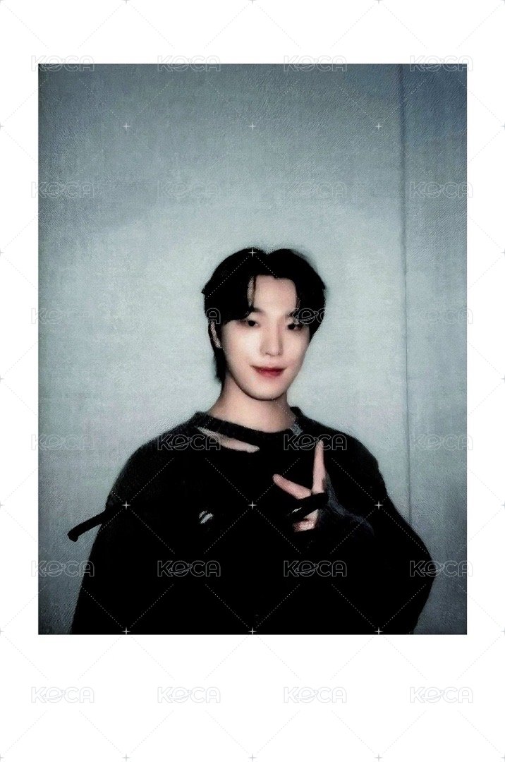 MINI12 yzy 特典卡 ｜一直娛新年復刻拍立得B ver. 正面