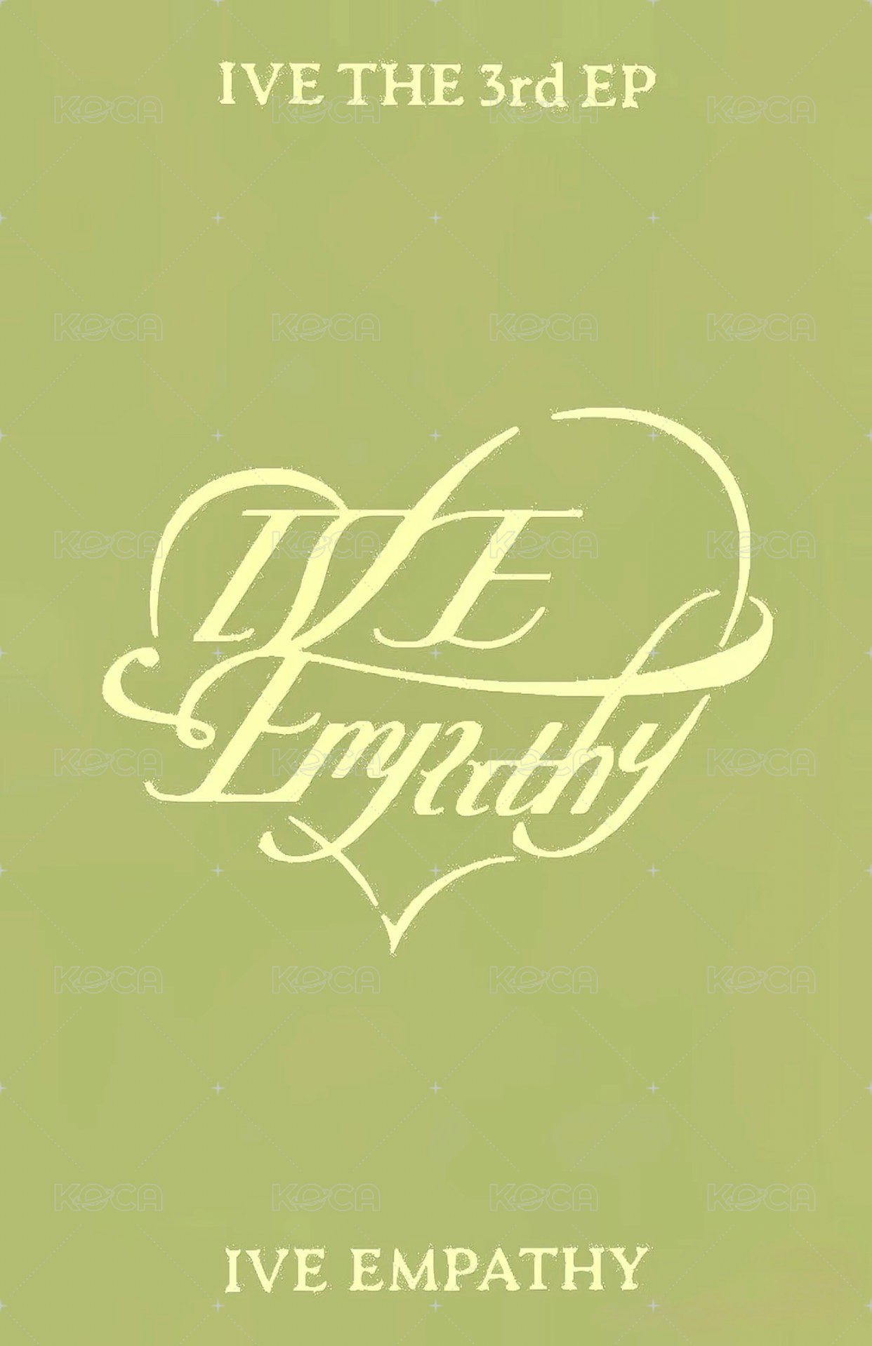 IVE EMPATHY 專輯卡 PLVE ver. 背面