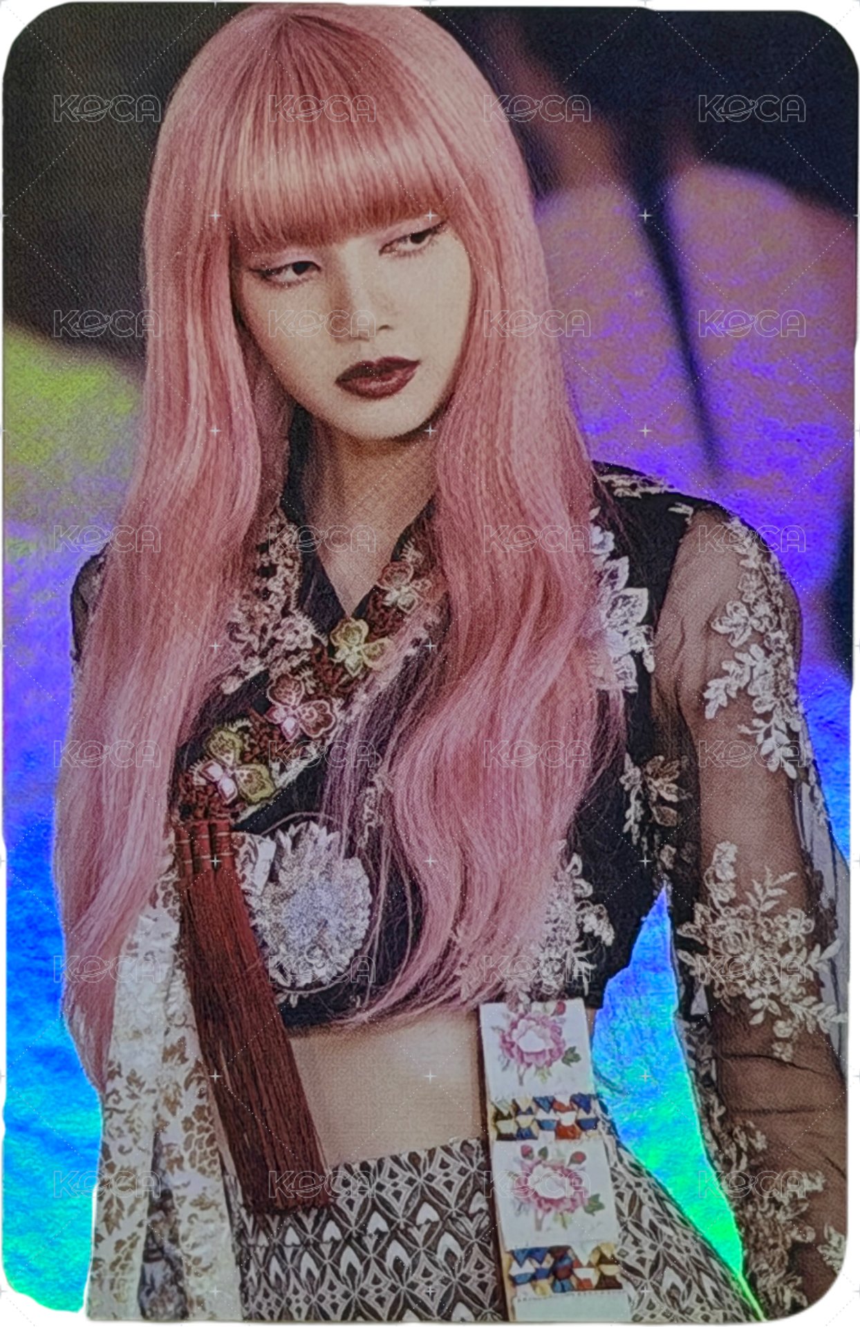 THE SHOW 周邊卡 the show歌詞卡 正面