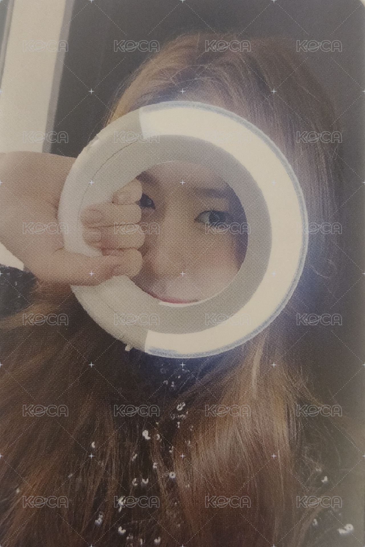 手燈快閃 jyp 周邊卡 一代手燈卡 正面