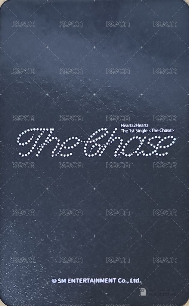 單一 ju 簽售卡  背面