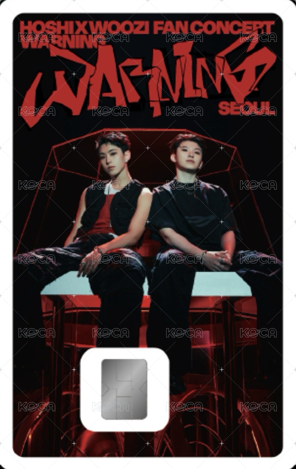 WARNING 交通卡  正面