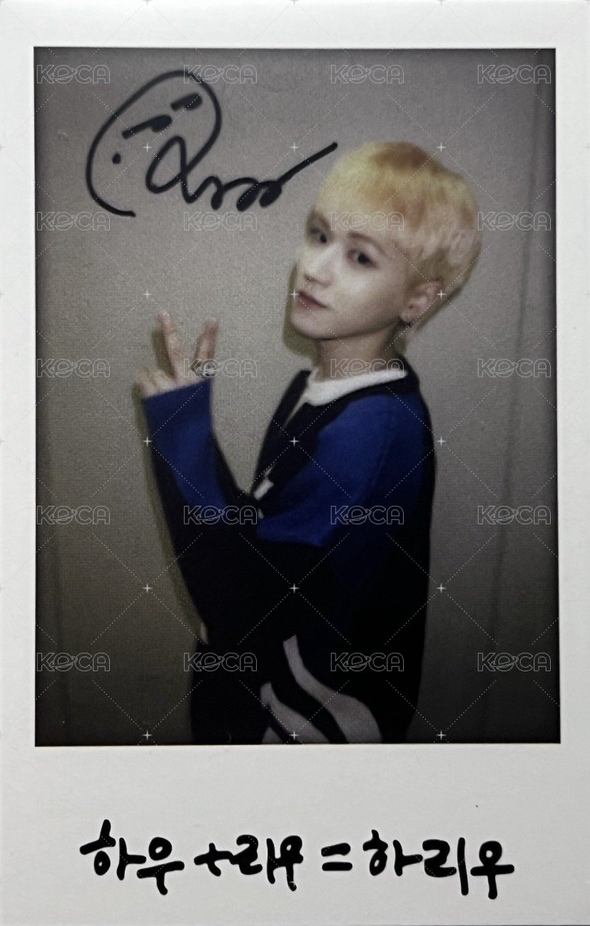 HOW? sw 咖啡快閃 特典卡 拍立得2 正面