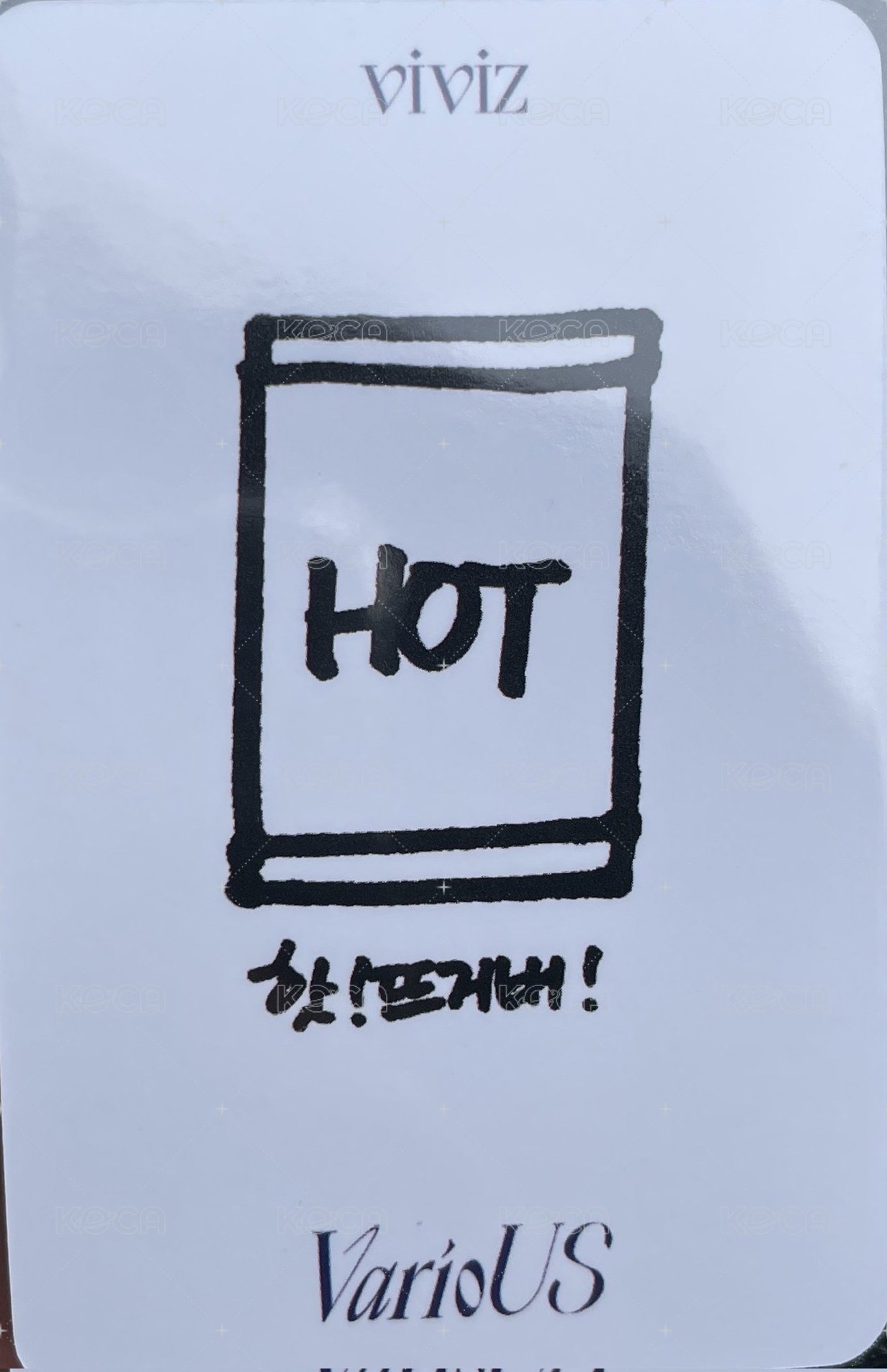 迷三 打歌卡 第一週 背面