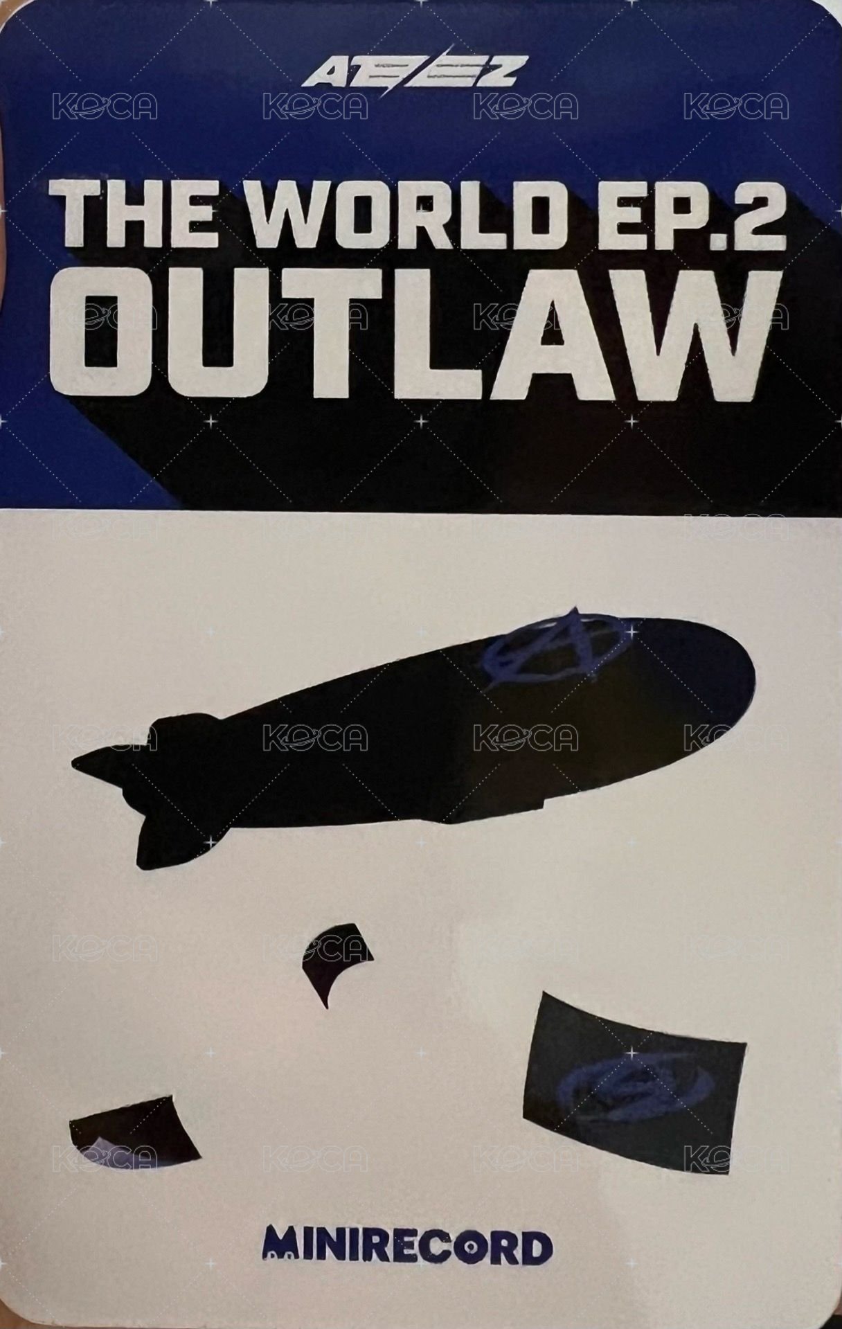 Outlaw MINIRECORD 5.0 幸運卡  背面