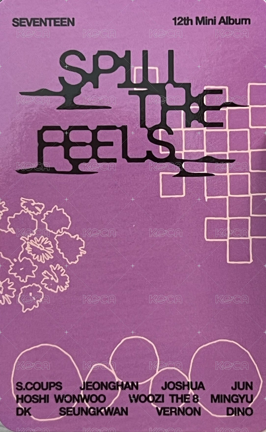 MINI12 oy 特典卡  背面