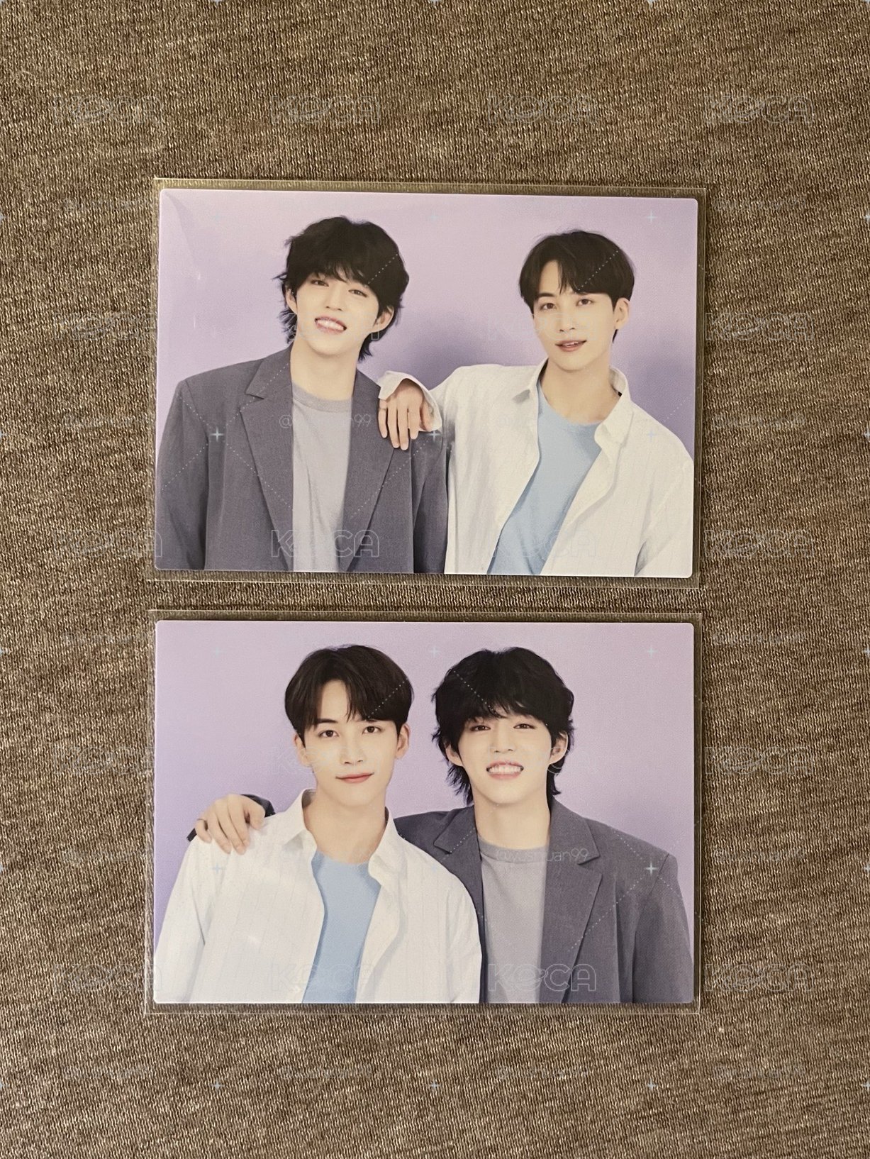 🩵2020蛋巡 哲漢雙人卡 兩張不拆（500）