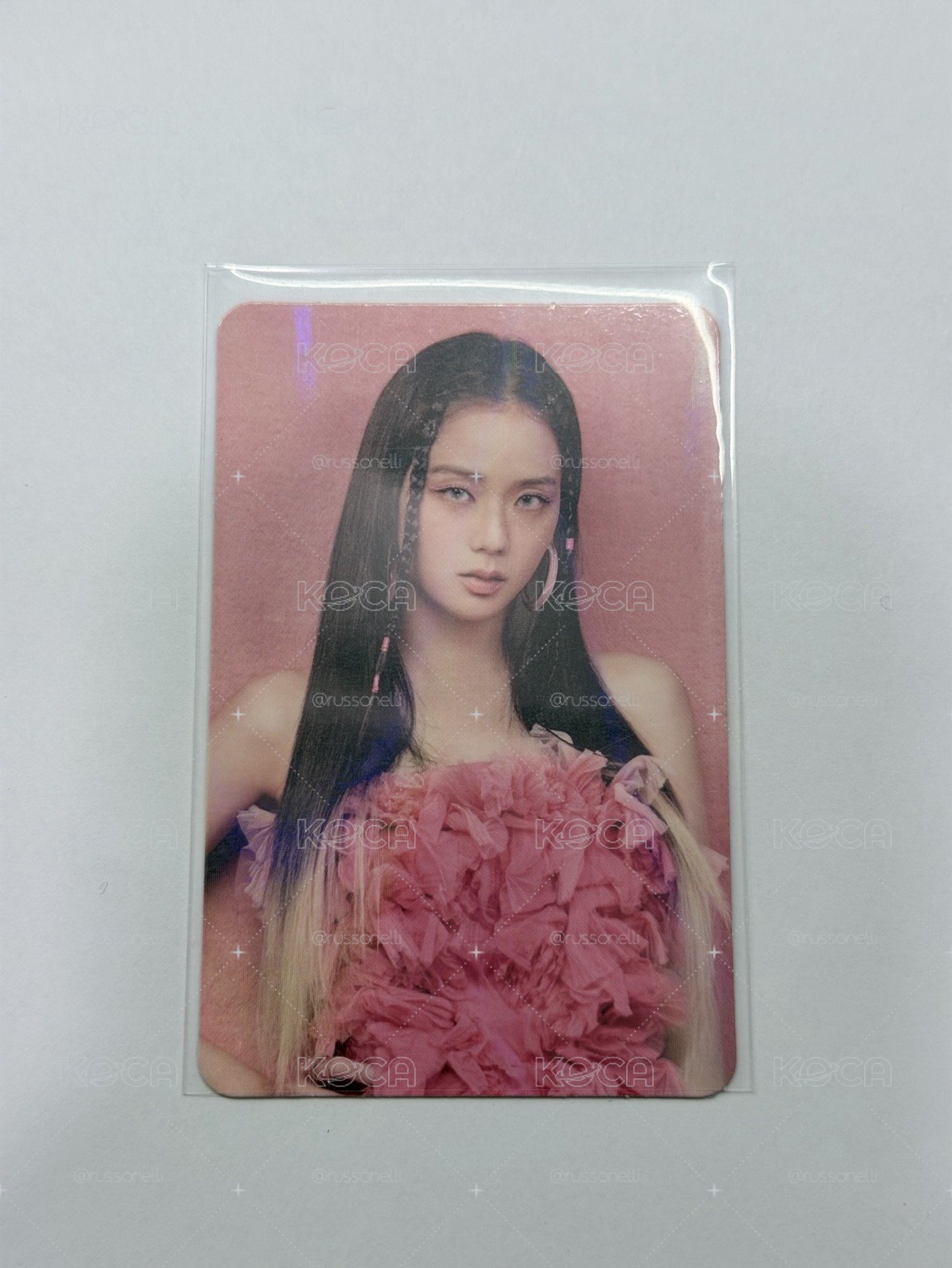 born pink 特典卡 Jisoo