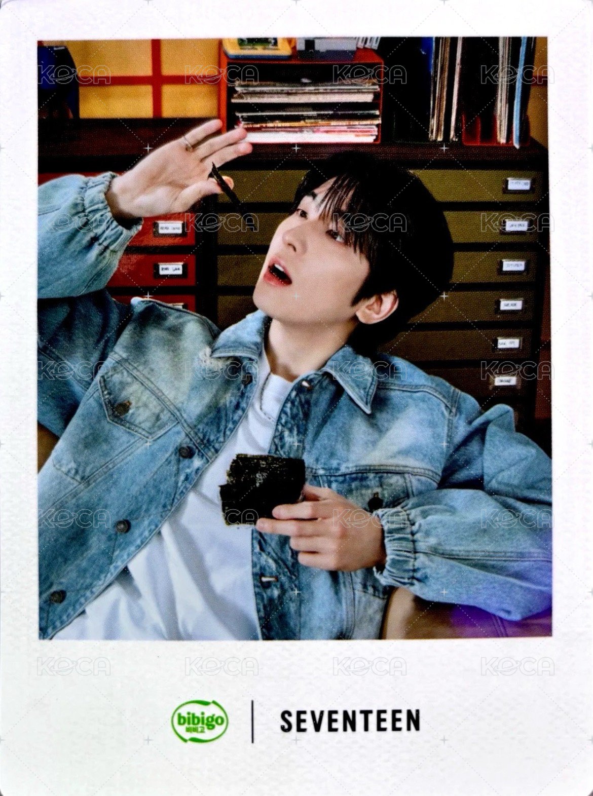 代言 代言卡 BIBIGO代言卡 正面