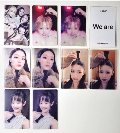 【i-dle】迷八 wvs 1.0 特典卡
