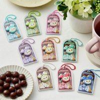 鑰匙圈吊飾 巧克力球吊飾