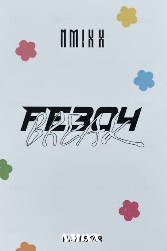 BREAK ms 4.0 幸運卡 髮夾 背面