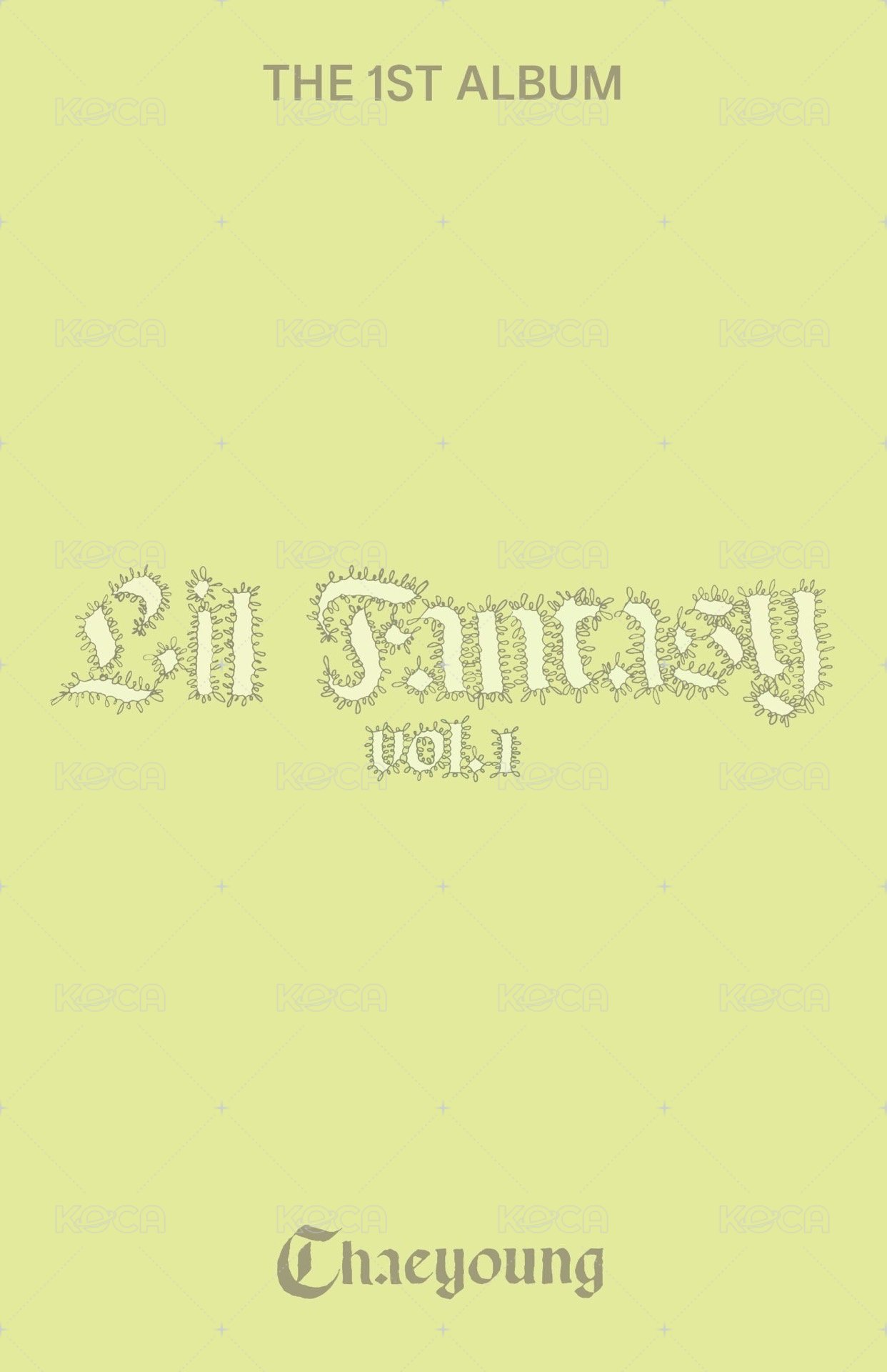 LIL FANTASY vol.1 mp 普版 預售 特典卡  背面