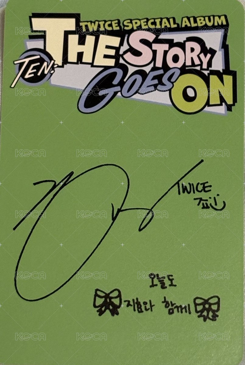 十週年特別專 專輯卡  背面