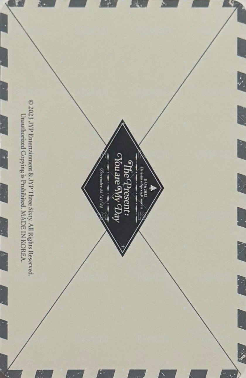 23聖誕控 小卡收納盒 周邊卡  背面