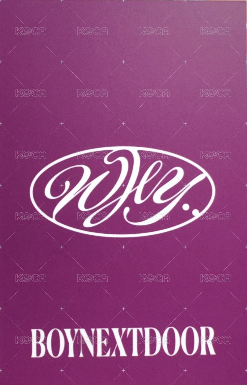 WHY.. 環球 抽選卡  背面