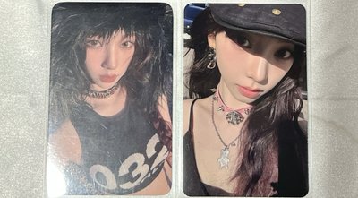 aespa 柚卡 smtown 明信片 whiplash EL柚 特典 karina