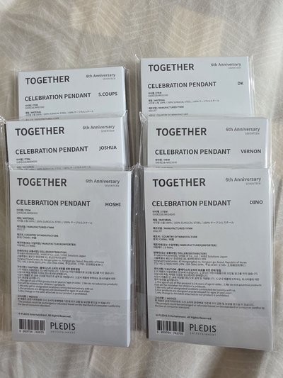 S.coups 6周年吊墜