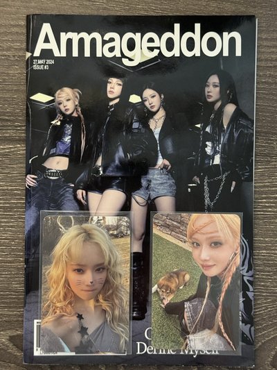 Armageddon zine版專輯+冬小卡