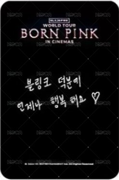 2巡電影 第二週 電影卡  背面