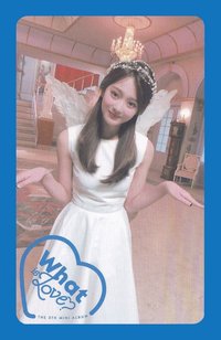 What is Love? 專輯卡 