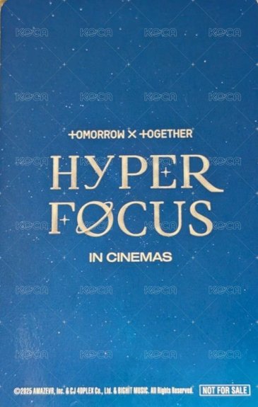 HYPERFOCUS 電影卡 4DX Ver.2 背面