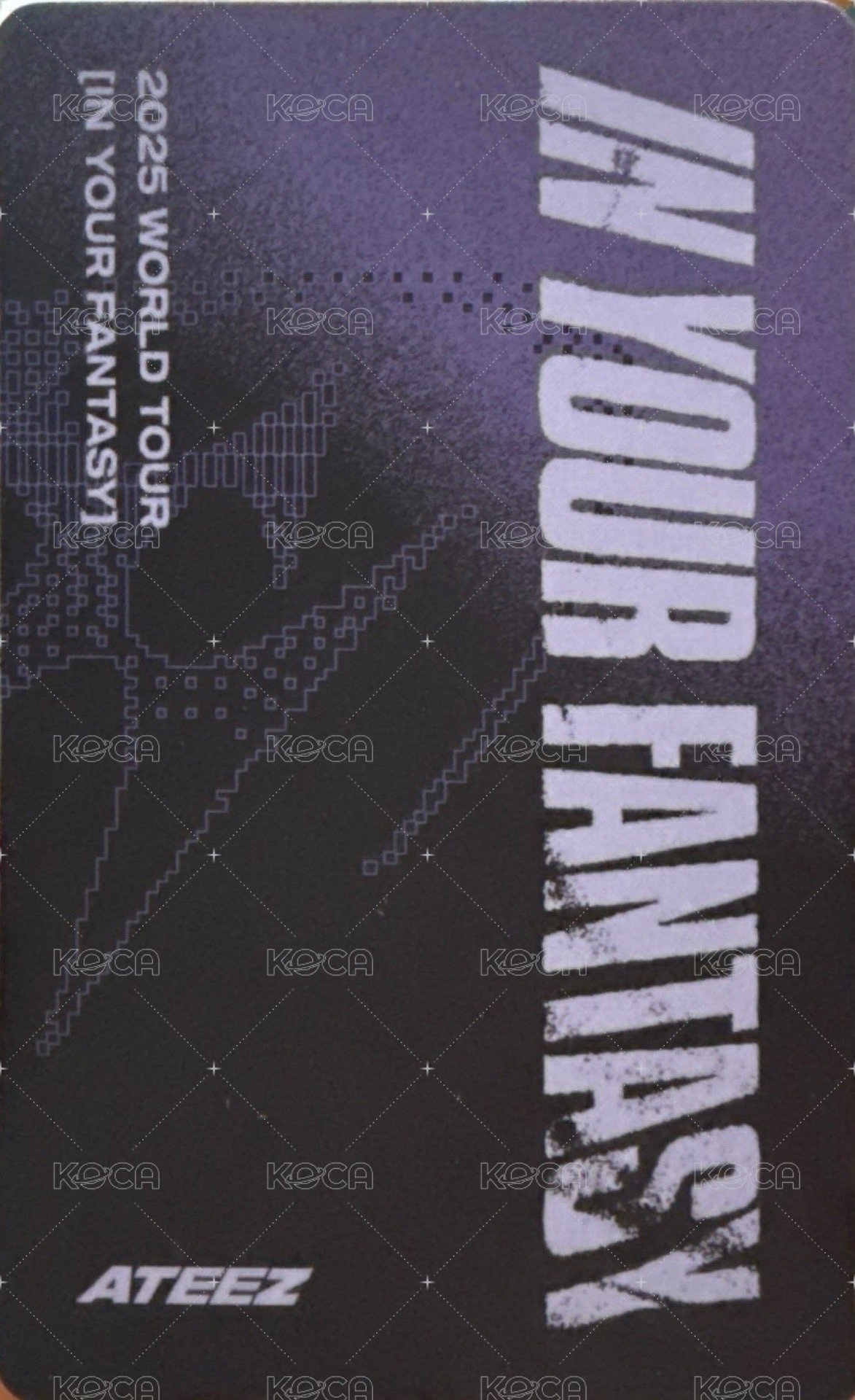 IN YOUR FANTASY 隨機卡  背面