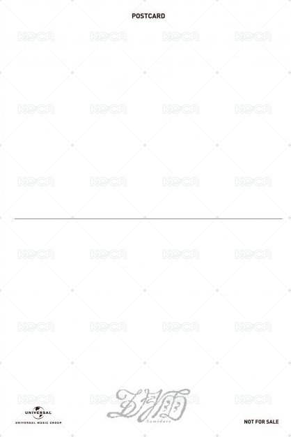 一般通路特典 明信片