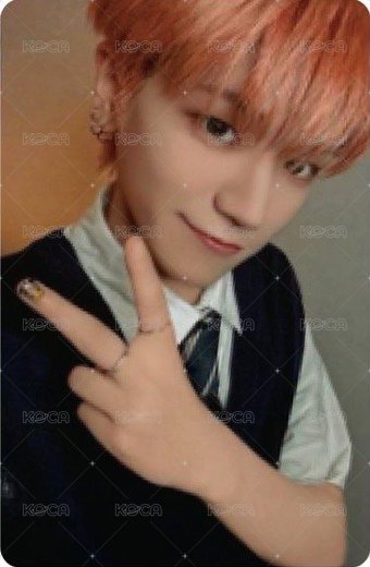 The Action 日咖 單封 特典卡  正面