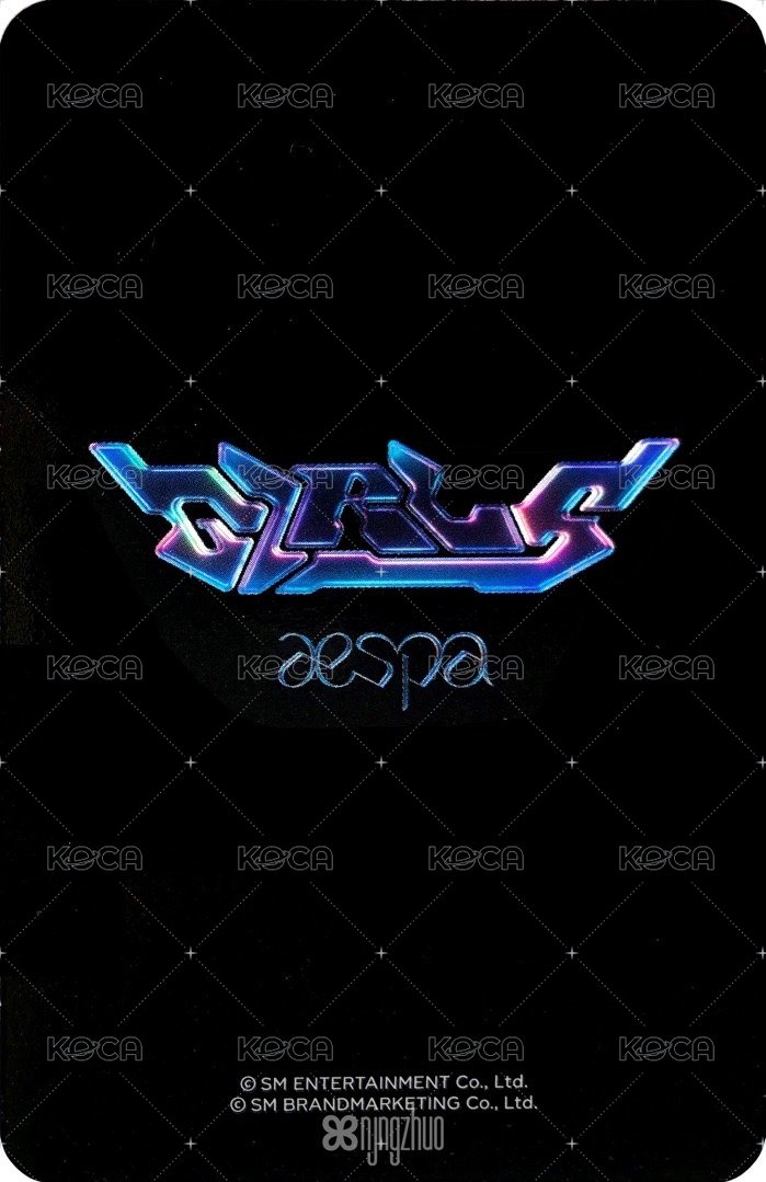 Girls sm 直播卡 直播寧 背面