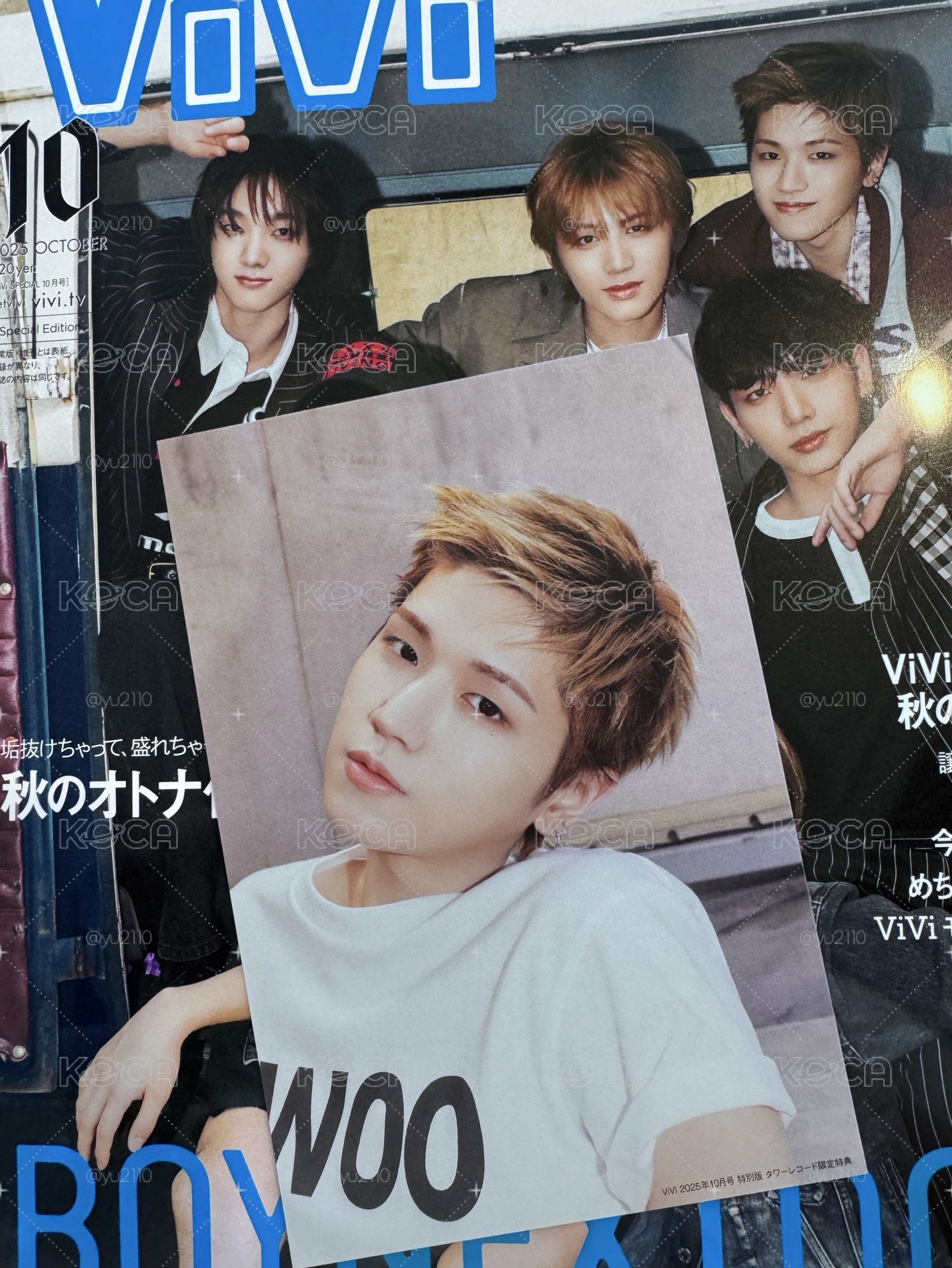 vivi雜誌明信片 李常赫