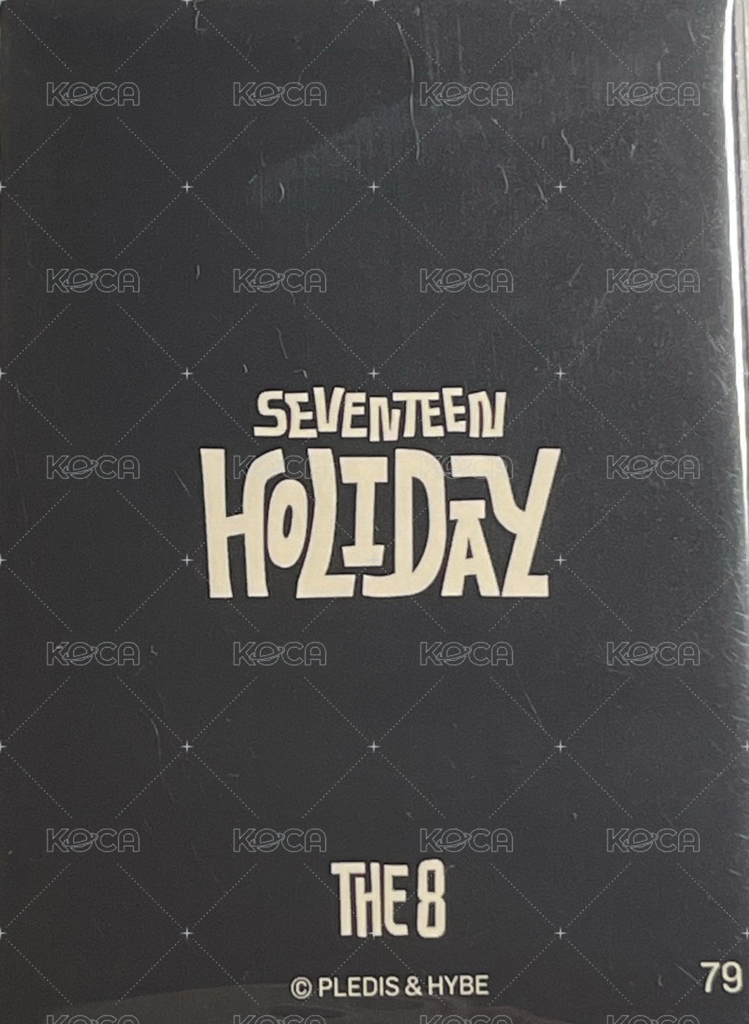 25‘FM｜HOLIDAY 隨機卡 自拍八 背面
