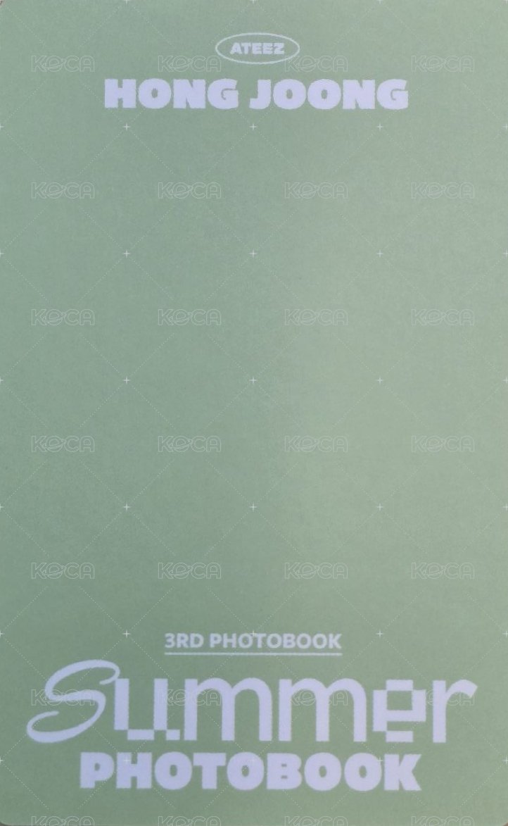 2023夏寫 k4 特典卡  背面