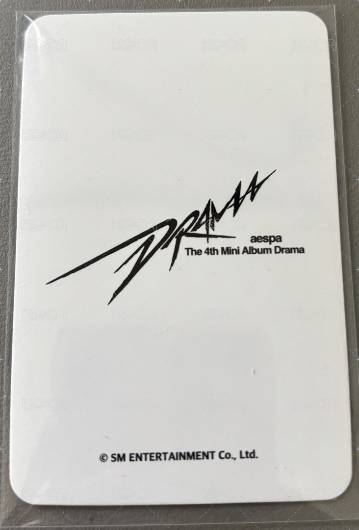 Drama km蝦皮 特典卡 蝦皮預售冬 小熊冬 背面