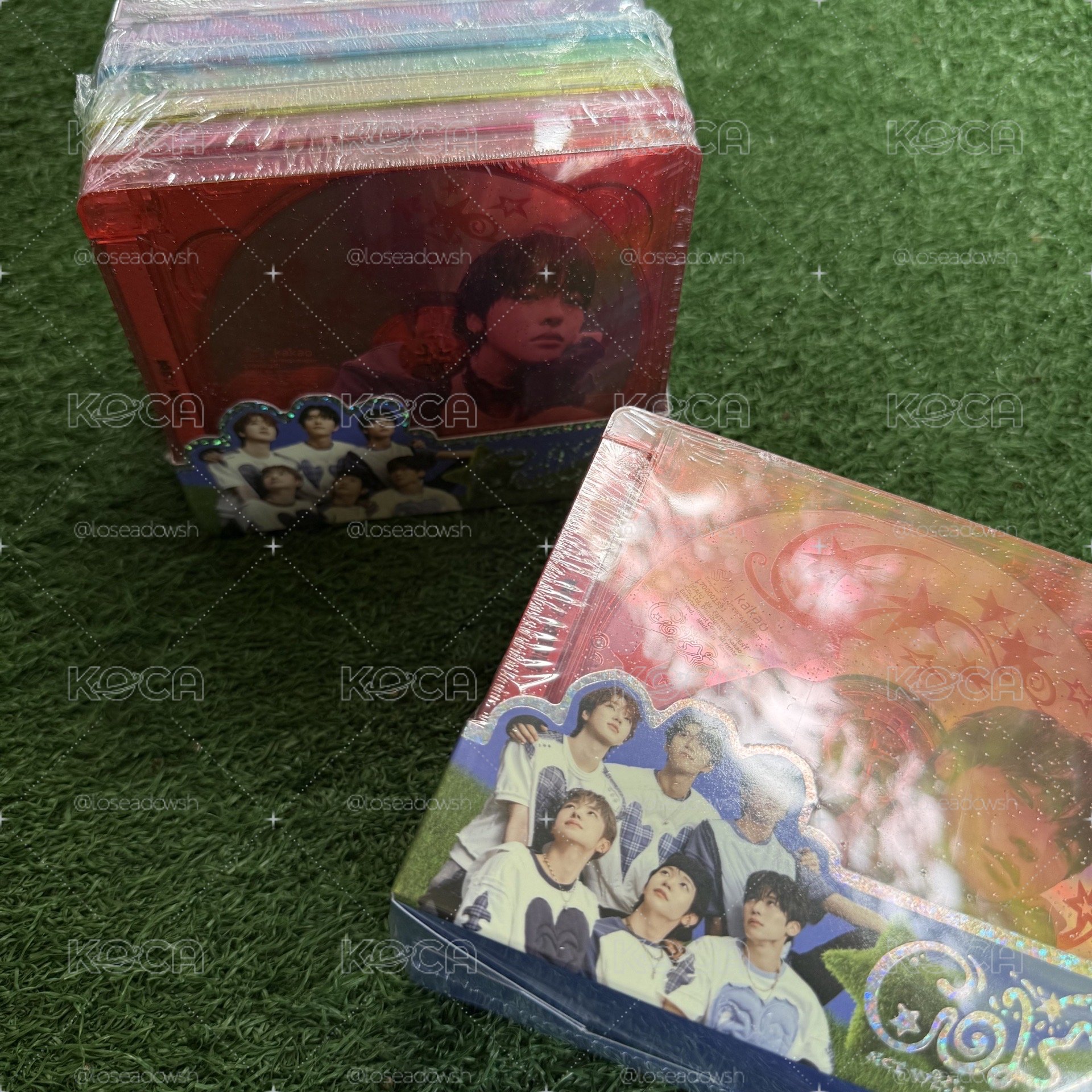color jewel case 未拆專