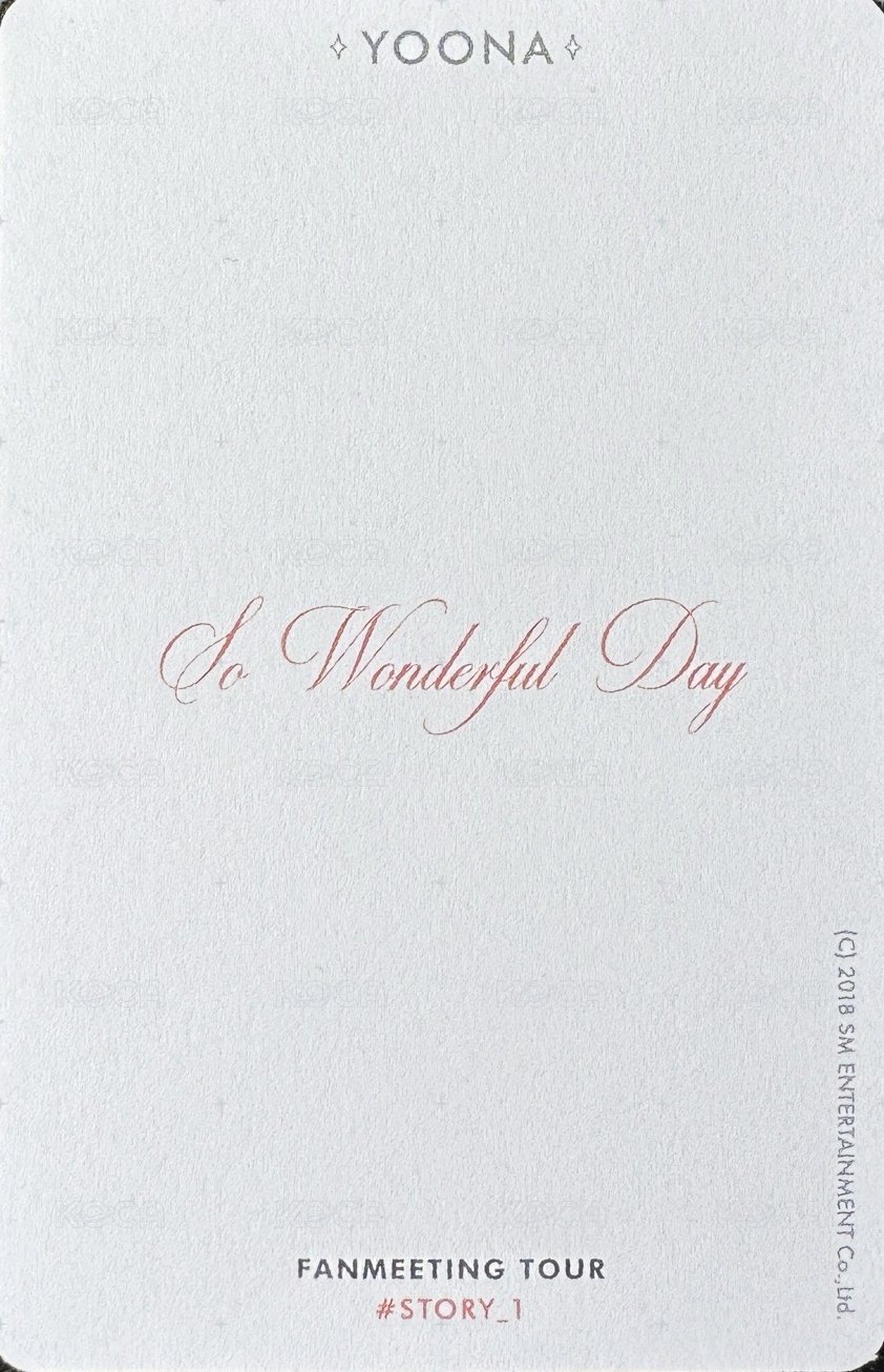 2018 FM 周邊卡 貼紙卡 背面