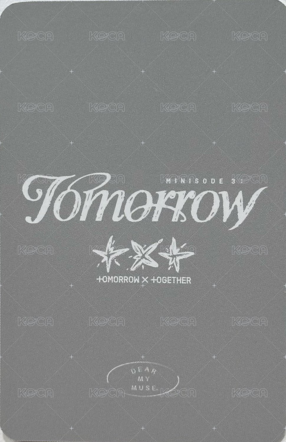 迷六 dmm 3.0 簽售卡  背面