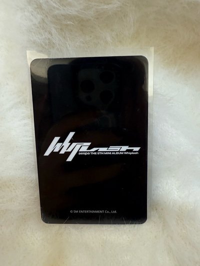 aespa Karina whiplsh am預售柚