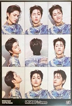 No Genre 專輯卡 隨機貼紙2 正面