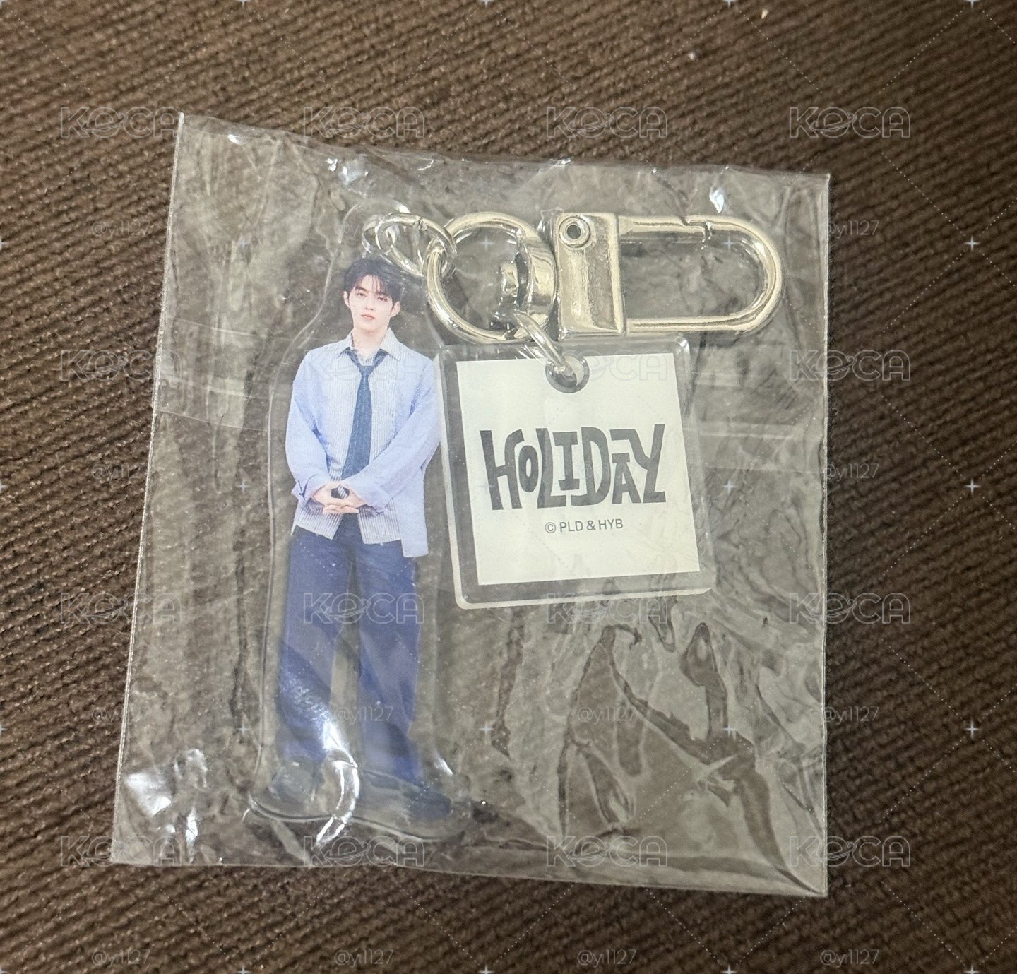 Holiday 扭蛋吊飾 哲 / 喆