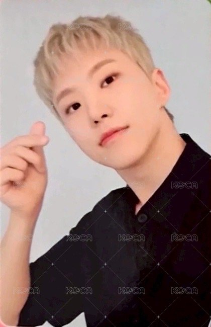 MINI12 yzy 冬日男友 特典卡  正面